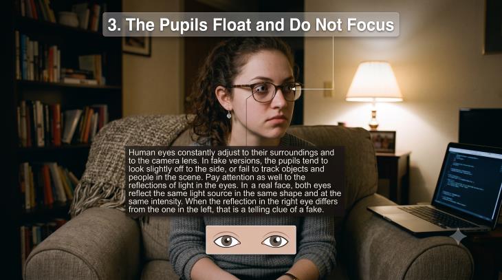 how to identify an AI video