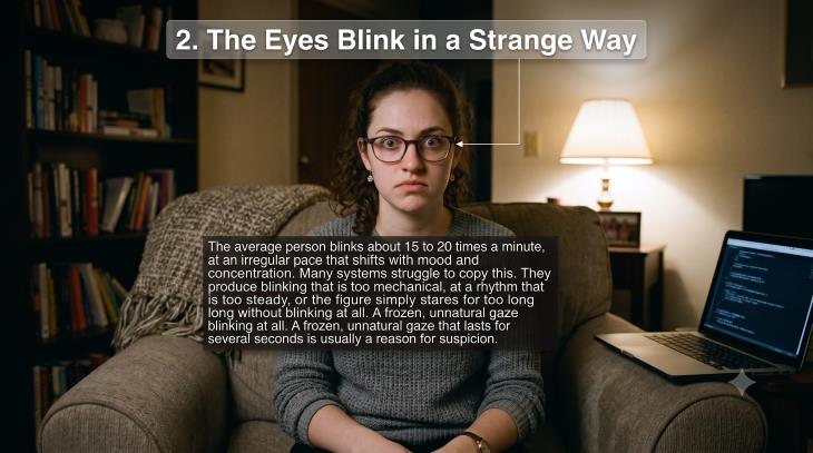 how to identify an AI video