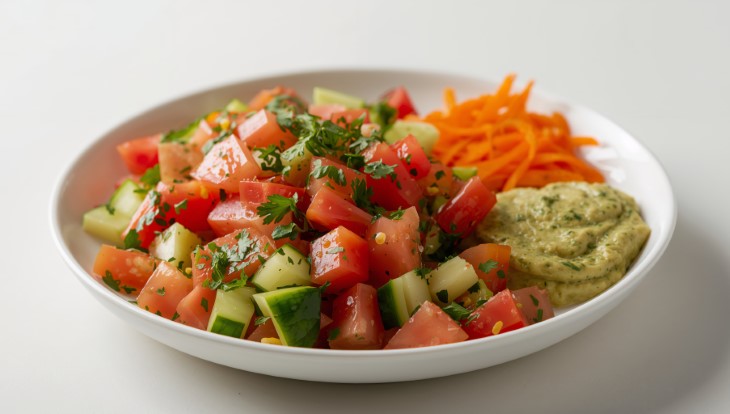 safe salad eating