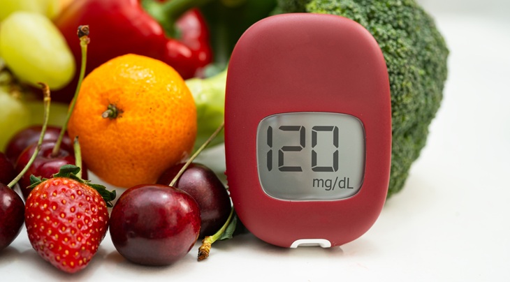 A blood sugar testing device