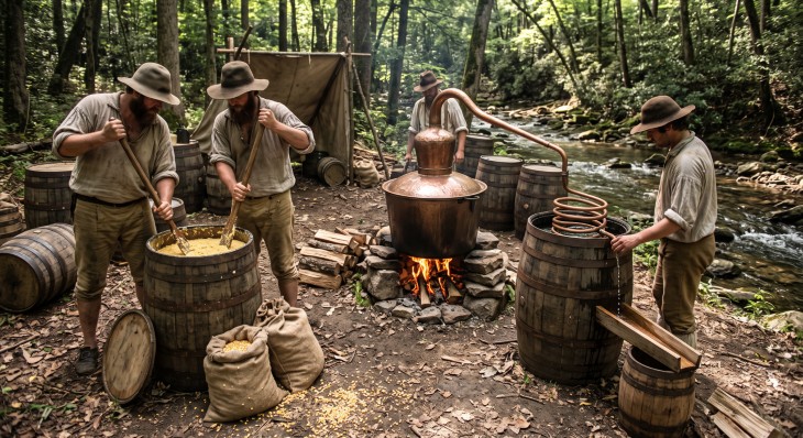 history of whiskey