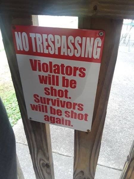 funny warning signs