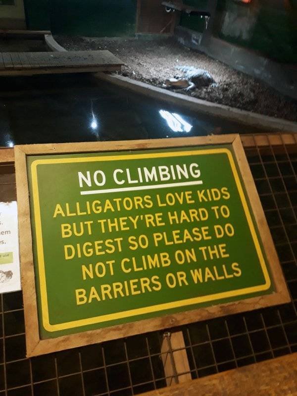 funny warning signs