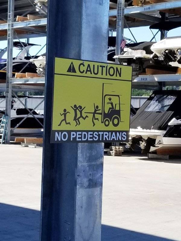 funny warning signs