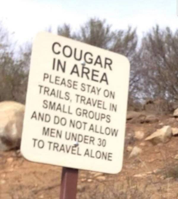 funny warning signs