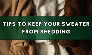 Sweater Shedding All Over? Here’s How You Can Stop It