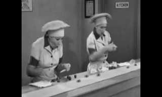 Classic Comedy: Lucy Goes to Work at a Chocolate Factory