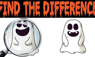 Enjoy a Halloween Themed Spot the Difference Game