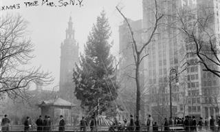 Vintage Photos of New York in Christmas