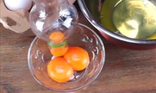 How to Separate Eggs Yolks – and a Mayonnaise Recipe too!