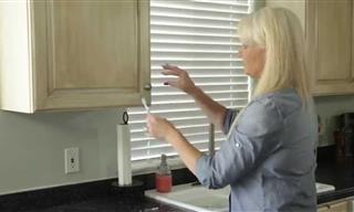 Quick Tip: Clean the Gunk Out of Your Kitchen Cupboards!