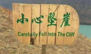 What Were They Thinking?! – 16 Funny Signs