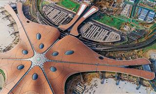 The Construction of China’s New Airport Wows the World