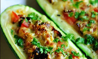 Yum - Make the Perfect Stuffed Zucchinis!