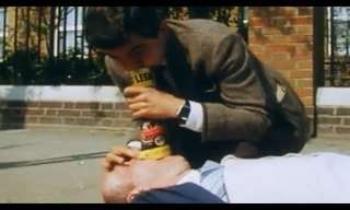 Mr. Bean Takes First Aid? Not a Great Idea...