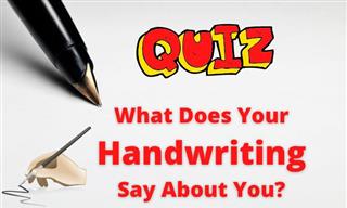 Test: What Does Your Handwriting Say About You?