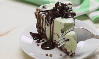 How to Make a Delicious Mint Chip Ice Cream Pie