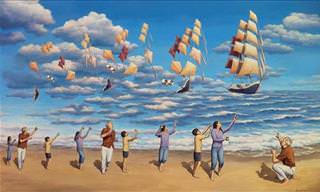 The Unreal Paintings of Robert Gonsalves