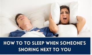 Sleeping with a Snorer? These Tips Can Make Things Better
