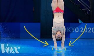 How Do Olympic Divers Make SUCH Small Splashes?