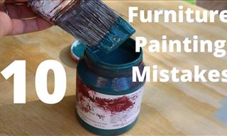 How to Avoid 10 Common Furniture Painting Mistakes