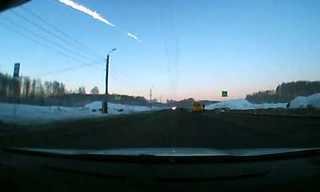 Meteor Hits Russia - Incredible Footage!