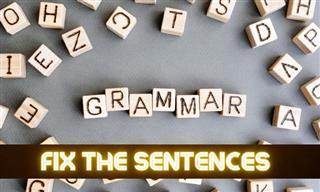 QUIZ: Can You Correct the Sentences?