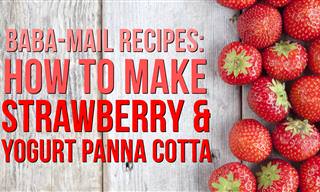 Make This Divine Strawberry & Yogurt Panna Cotta