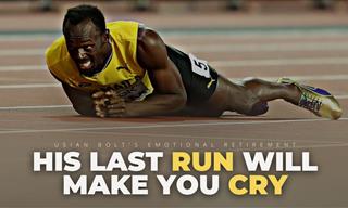 Usain Bolt's Final Run Will Leave You In Tears