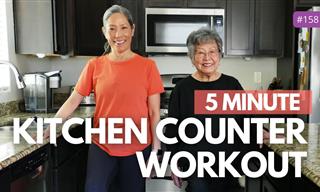 Senior Fitness: 5-Minute Workout You Can Do in the Kitchen