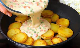 Potatoes With Pizza: The Dish You Didn't Know You Needed