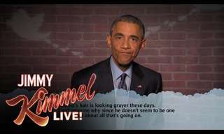 Obama Reads Mean Tweets