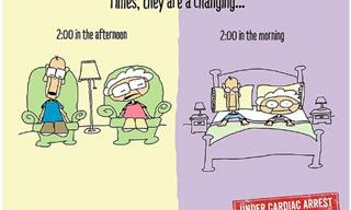 Hilarious Cartoons About Seniors