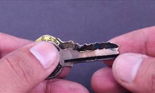 It Takes 2 Minutes to Make Your Own Spare Key