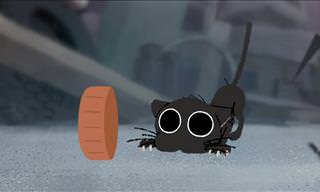 Animated Pixar Short: Kitbull