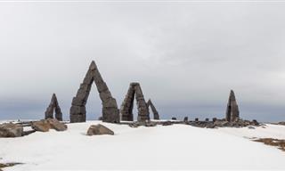 Travel to the North of the Globe to See the Arctic Henge