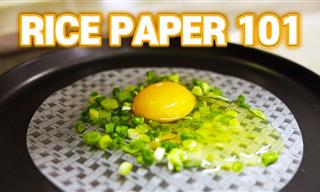 4 Genius and Simple Dishes Using Rice Paper