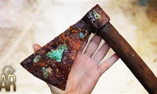 An Incredible Restoration of an Ancient Axe