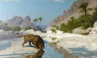 The Majesty of Lions in 14 Classic Oil Paintings