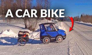 Unusual Vehicles: A Bicycle That’s Shaped Like a Car?