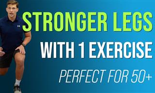Stronger Legs, Better Balance: Easy Workout for Over 50s