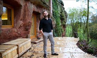This Man Turned a 700-Year-Old-Cave into His Dream Home