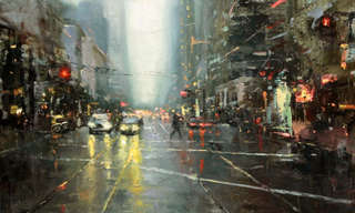 Talented Taiwanese Painter Paints San Francisco