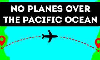 Why Planes Rarely Fly Over the Pacific