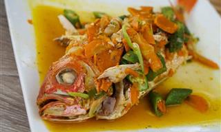 Jamaican-Inspired Escovitch Baked Cod