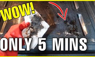 Grimy Oven? Get It Sparkling Clean in 5 Minutes!