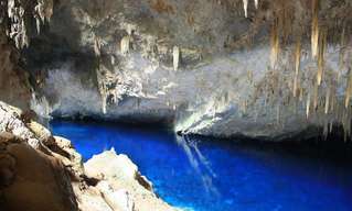 The Beauty of the Blue Lake Cave!