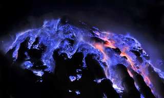 The Blue Lava of Ijen, Indonesia