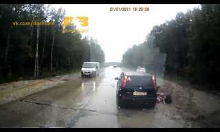 Video: Near misses on the Road