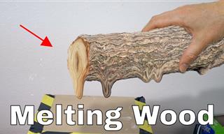 Turning WOOD Into Liquid - a Fascinating Lab Experiment